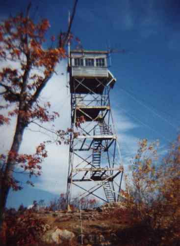Photo of Fire Tower on Red Hill, White Mountains, New Hampshire