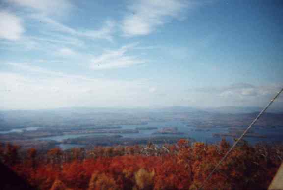 View from Fire Tower on top of Red Hill, White Mountains, New Hampshire