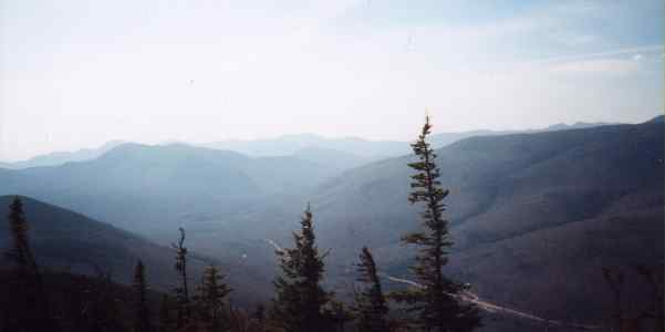 Photo of Rte. 302/Crawford Notch from Mt. Crawford, White Mountains, New Hampshire