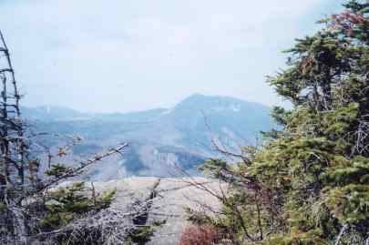 Photo of view south of summit Mt. Crawford, White Mountains, New Hampshire